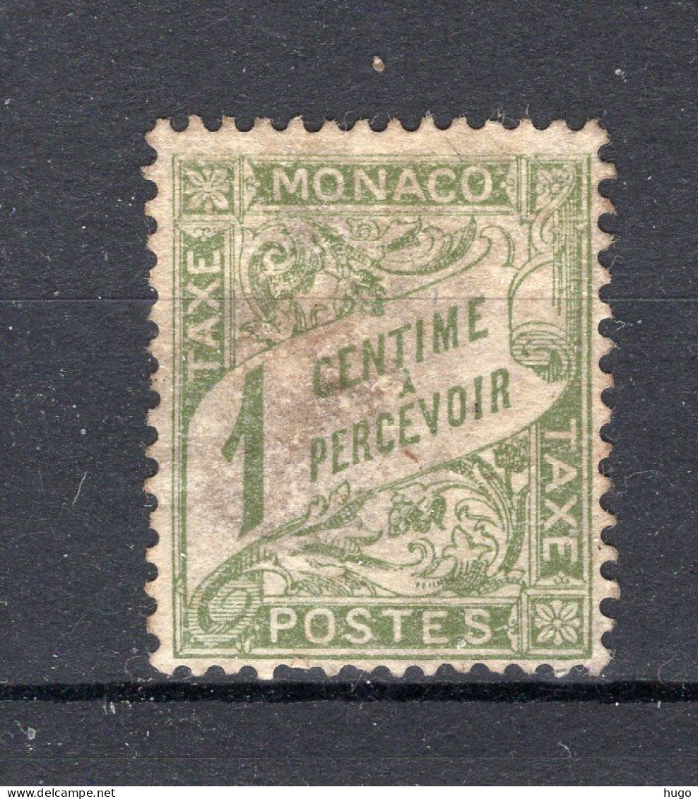 MONACO Yt. T1 MH Portzegels 1905-1909 - Postage Due