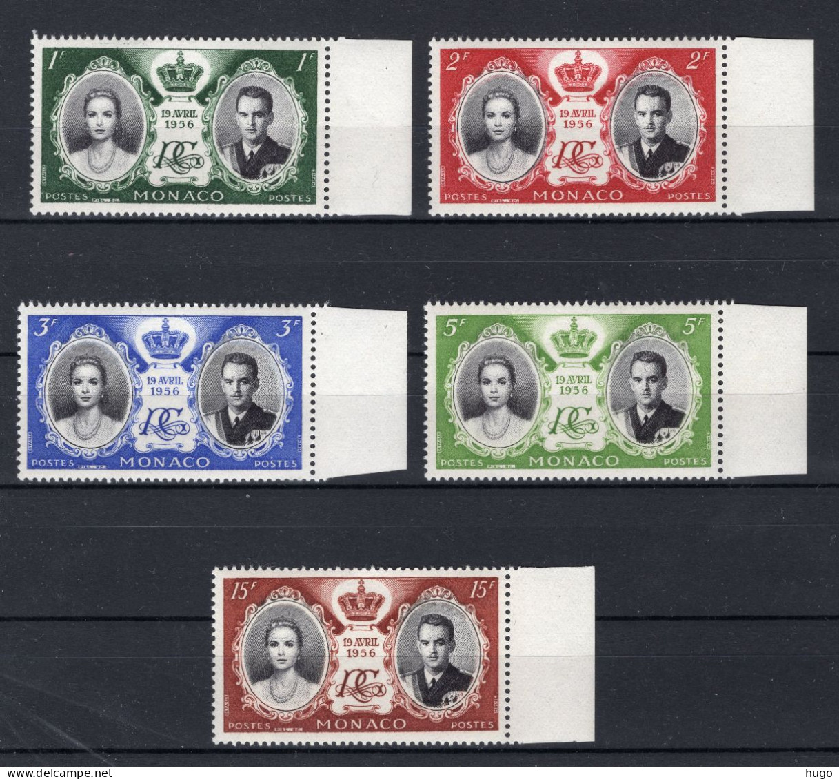 MONACO Yt. 473/477 MNH 1956 - Ungebraucht