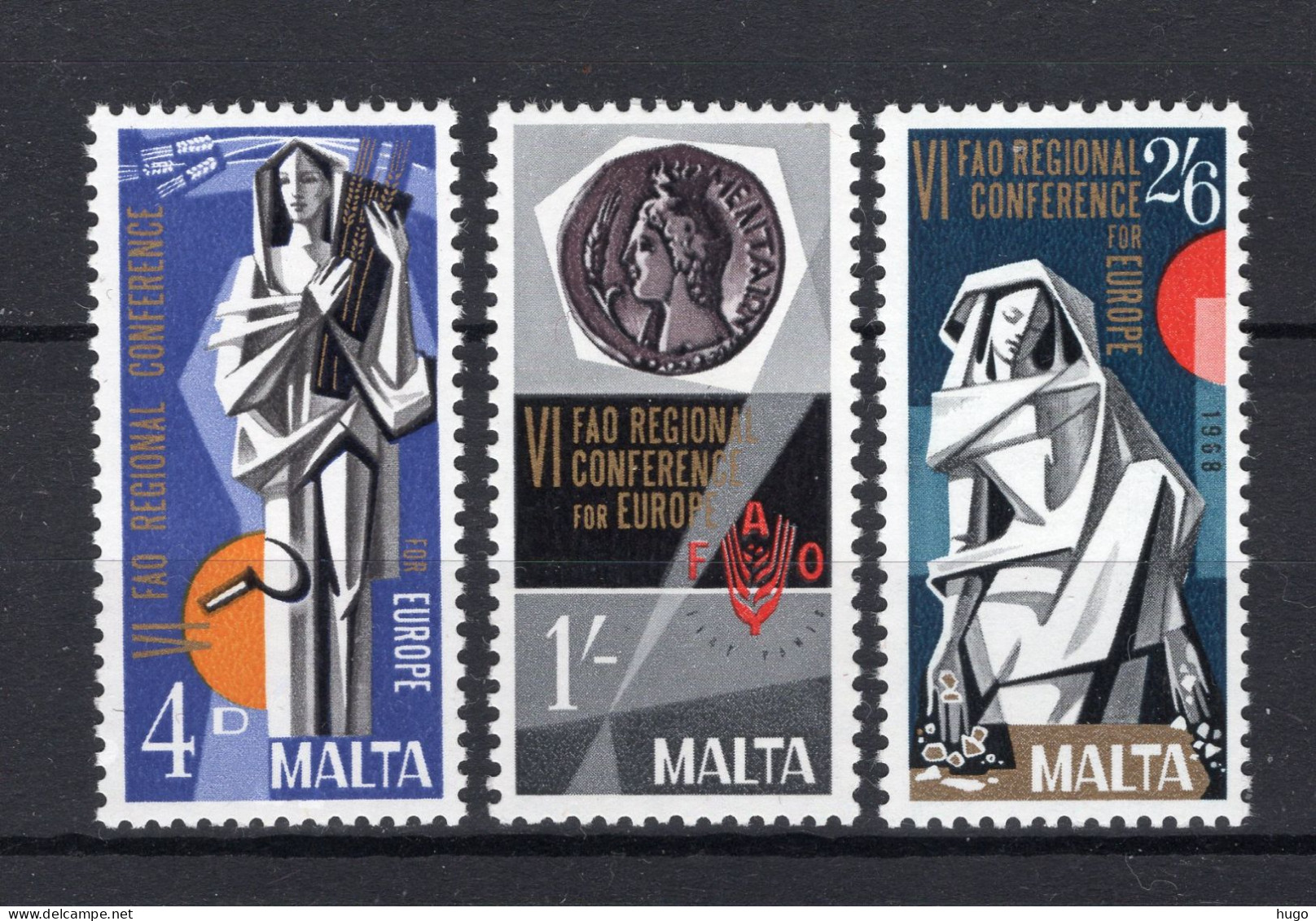 MALTA Yt. 385/387 MNH 1968 - Malte