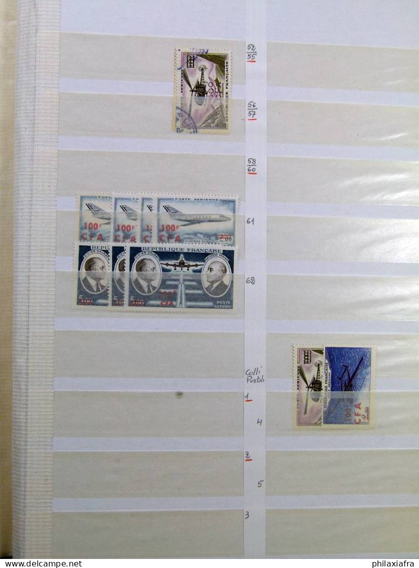 Stock Île de la Réunion, timbres neufs */**, en séries cpl, jusqu'aux années 70