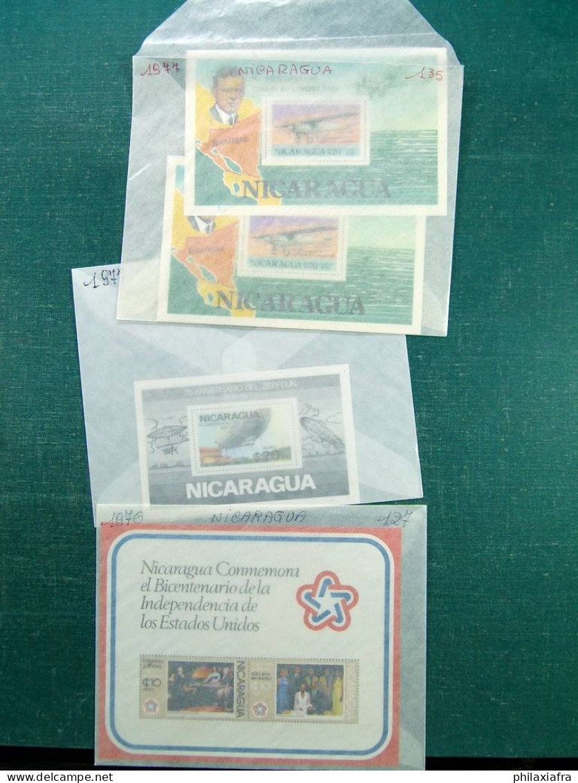 Collection Nicaragua, de 1937 à 1980, surtout BF neufs **