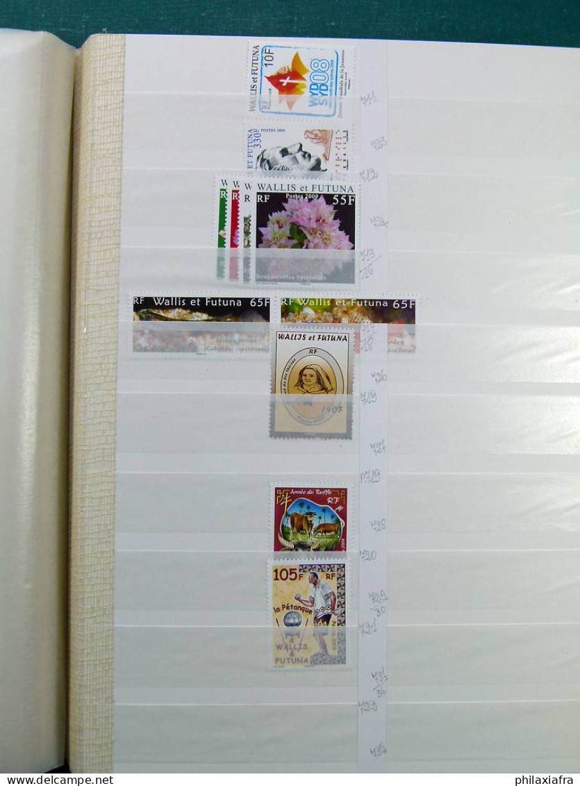 Stock Wallis et Futuna, avec timbres neufs */**, en série cpl et répétés CV