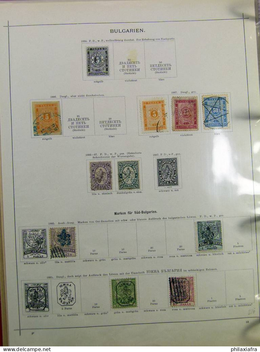 Collection Europe, Depuis 1850, Timbres Oblitérés, Uniquement Des Classiques CV - Europe (Other)