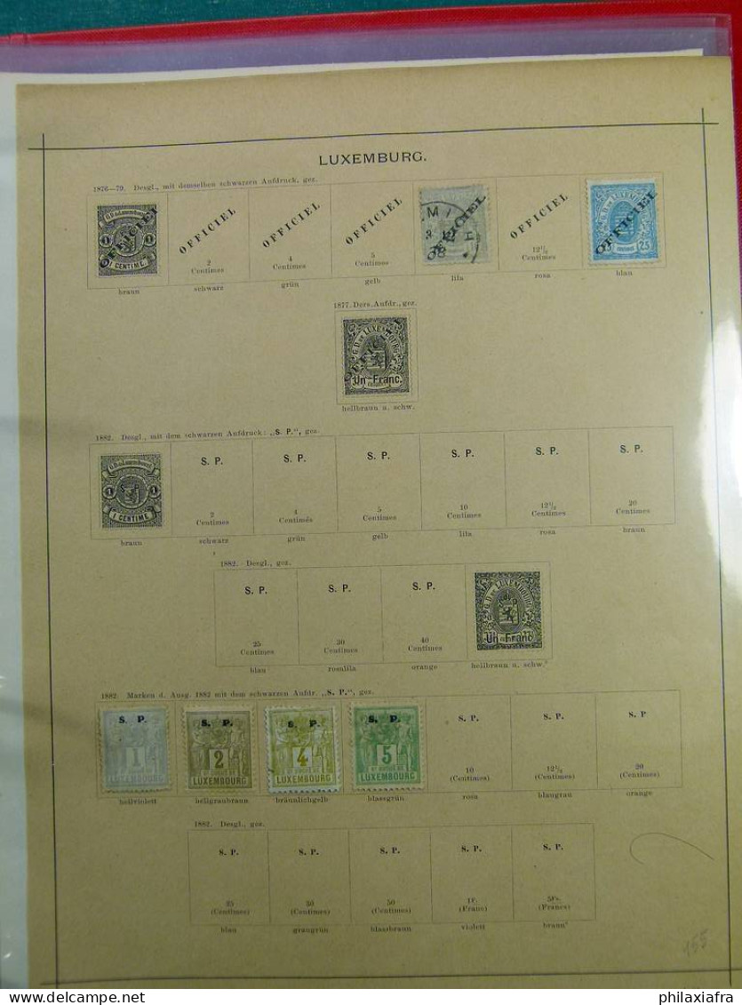 Collection Europe, depuis 1850, timbres oblitérés, uniquement des classiques CV