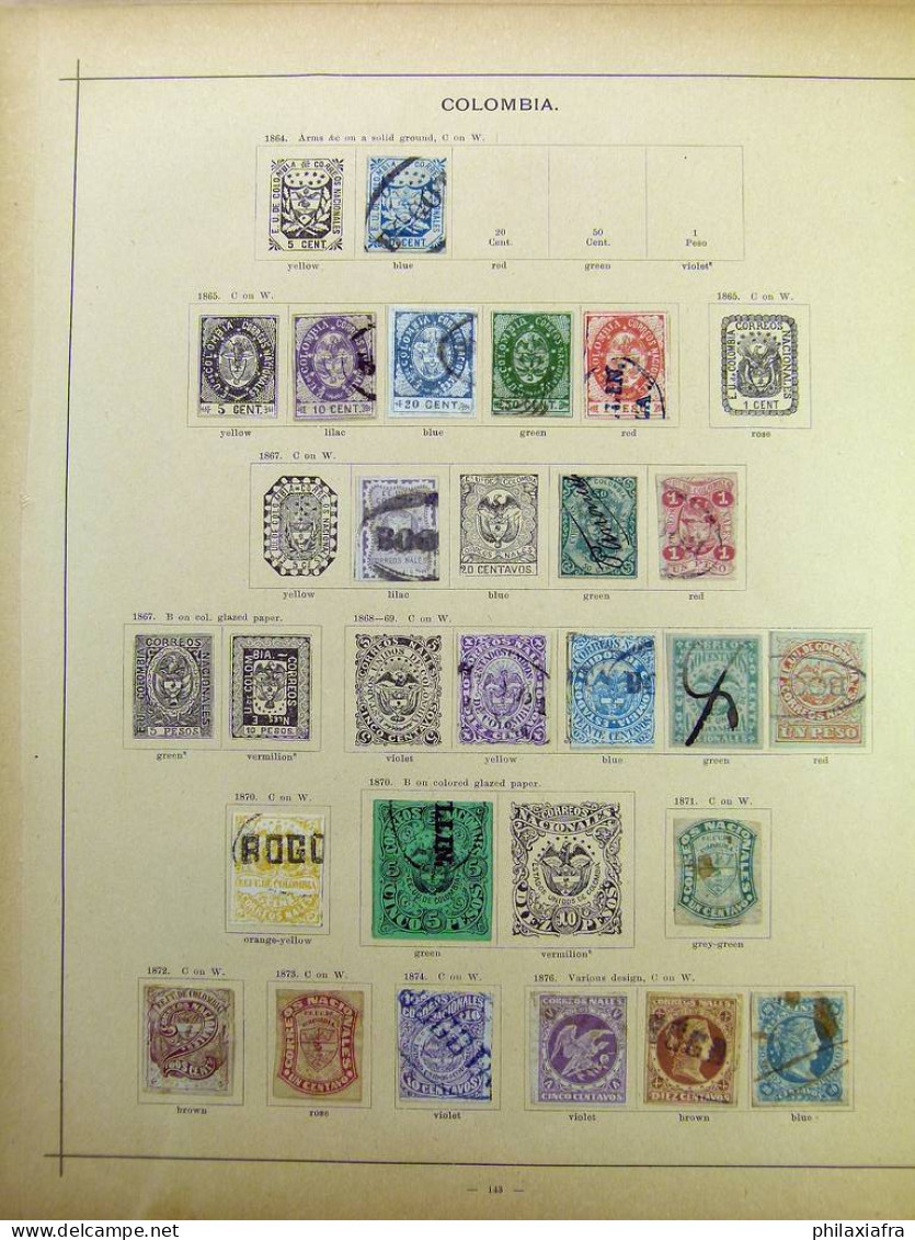 Collection Amérique, timbres oblitérés, uniquement classiques. Argentine Mexique