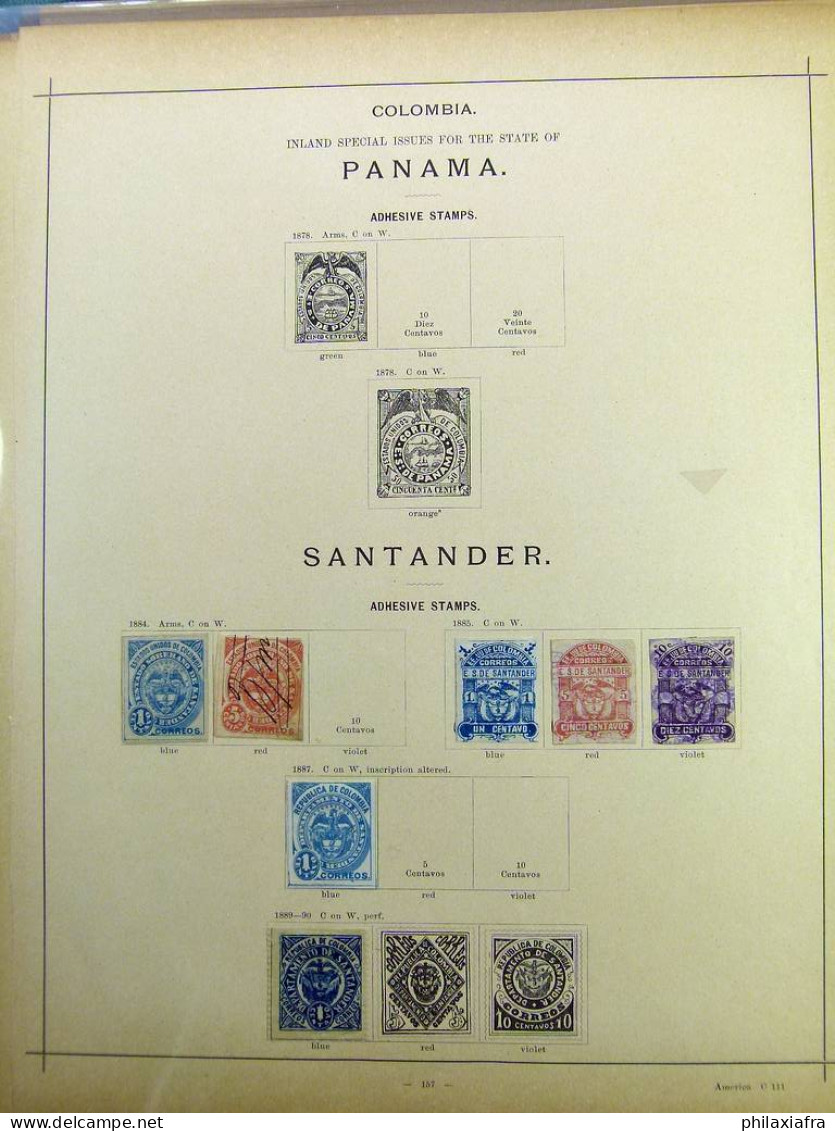 Collection Amérique, timbres oblitérés, uniquement classiques. Argentine Mexique