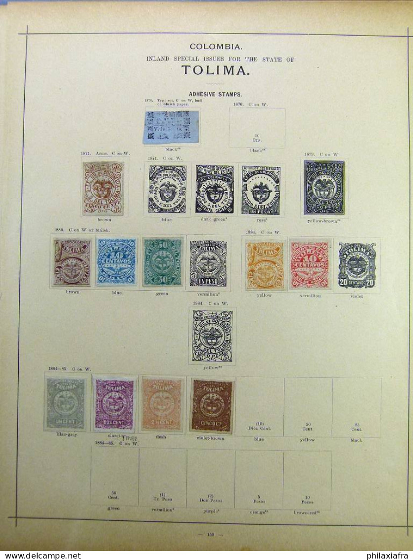 Collection Amérique, timbres oblitérés, uniquement classiques. Argentine Mexique