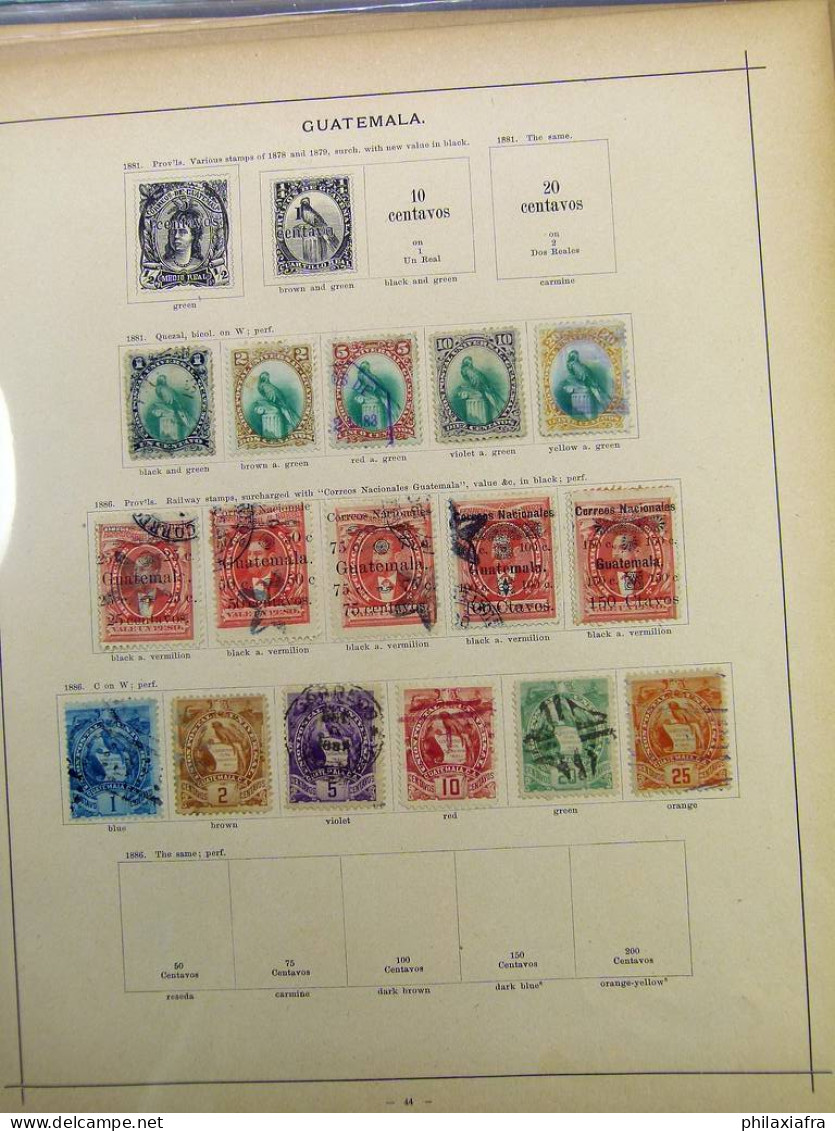 Collection Amérique, timbres oblitérés, uniquement classiques. Argentine Mexique