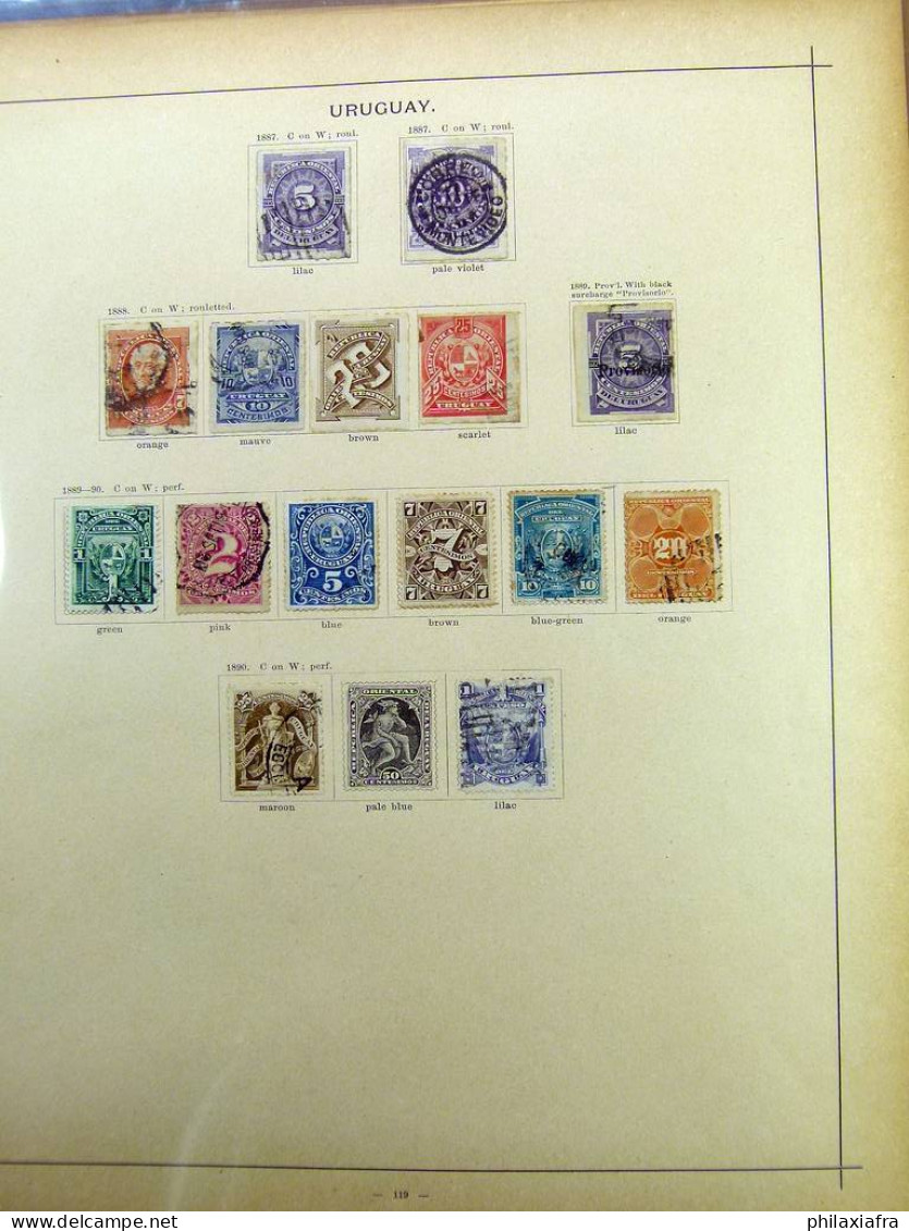 Collection Amérique, timbres oblitérés, uniquement classiques. Argentine Mexique