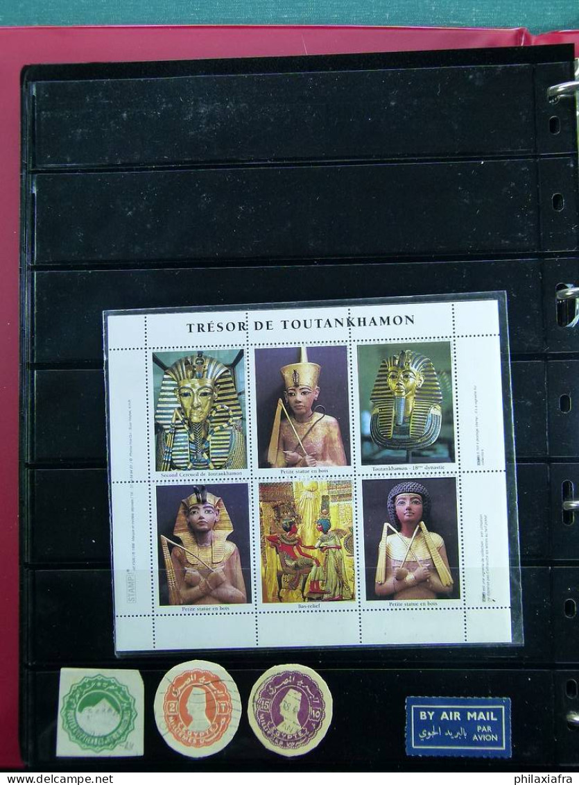 Collection Egypte, depuis 1867, timbres neufs et oblitérés, lot classiques CV