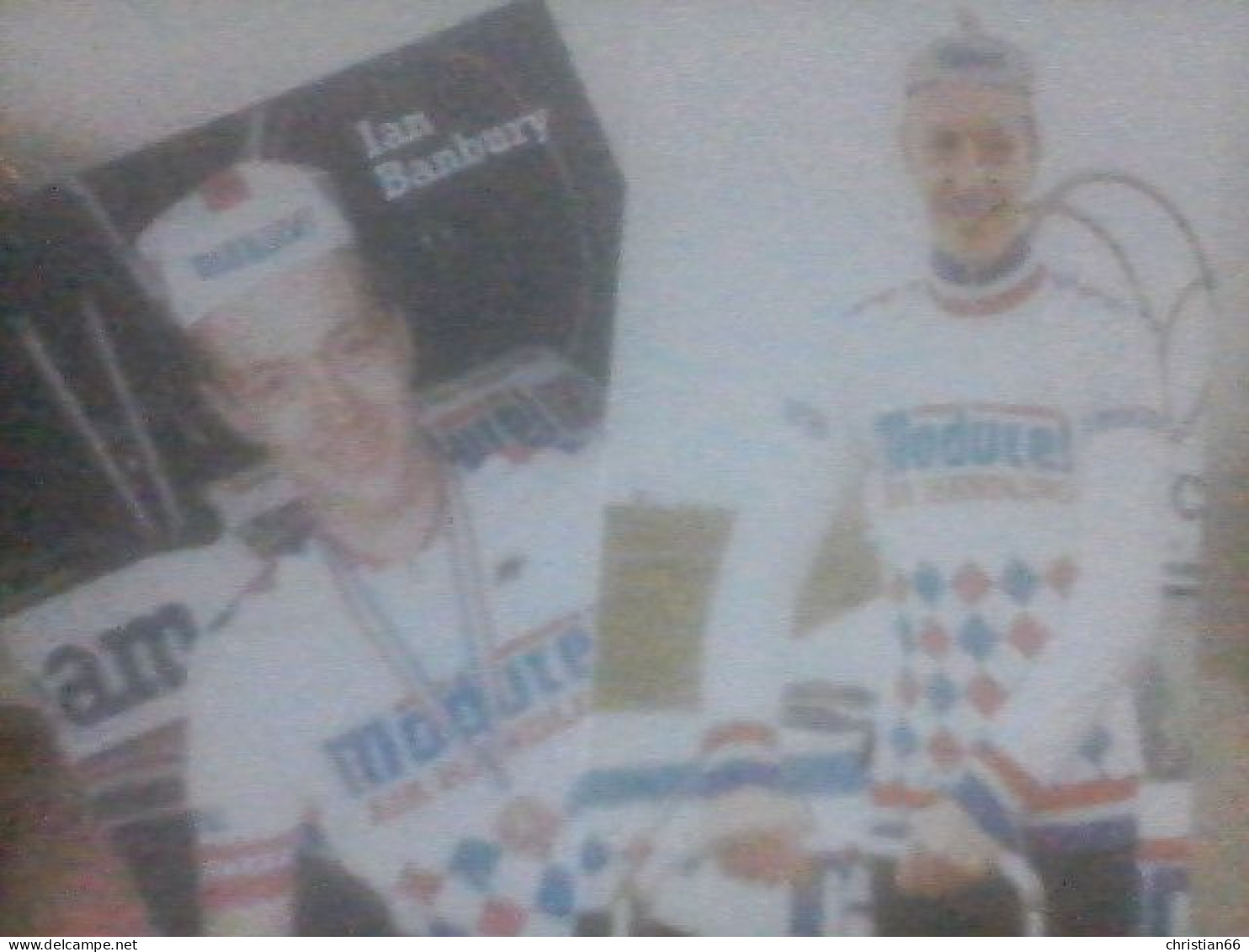 CYCLISME  - WIELRENNEN- CICLISMO : 2 CARTES IAN BANBURY - Radsport