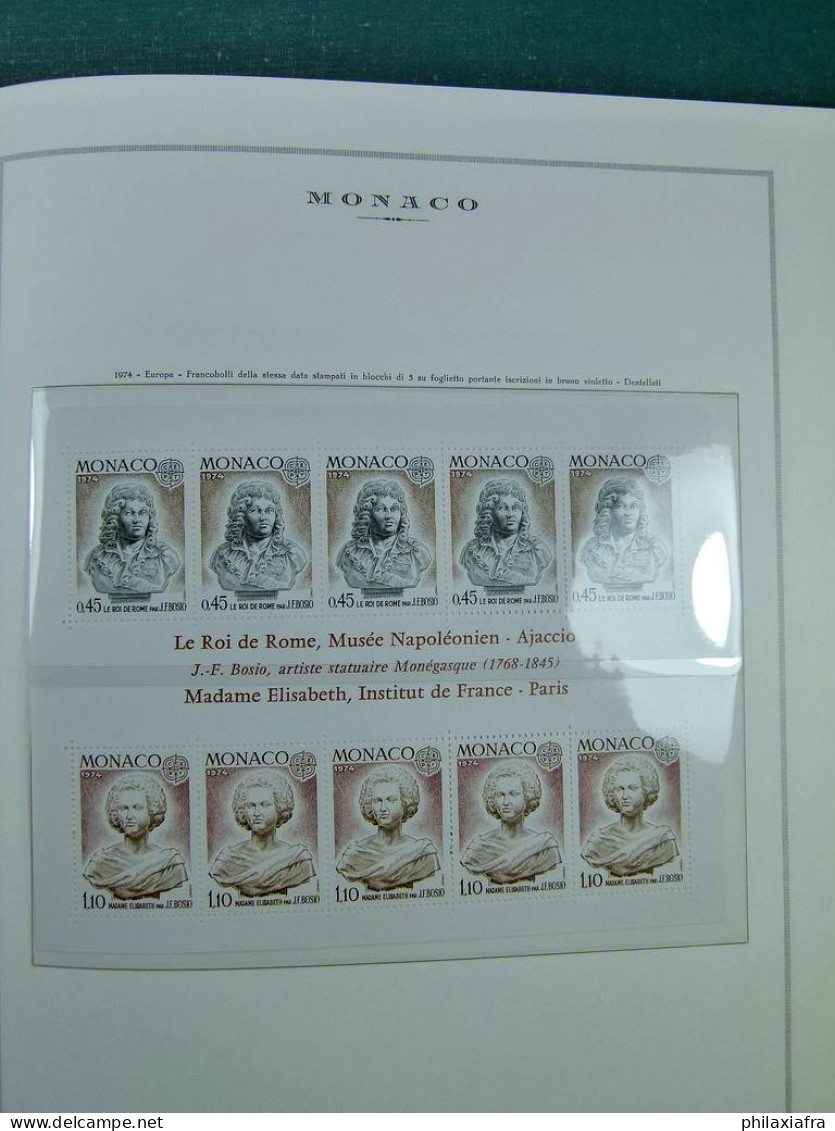 Collection Monaco album timbres neufs */** et oblitérés CV Poste aérienne BF 