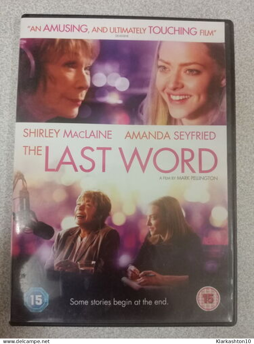 DVD Film - The Last Word - Sonstige & Ohne Zuordnung