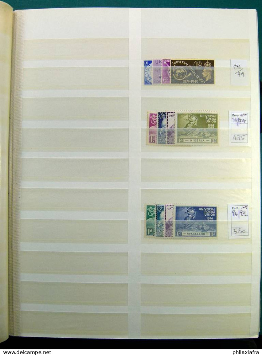 Collection Colonies anglaises 1935-81, timbres neufs */** série cpl CV 