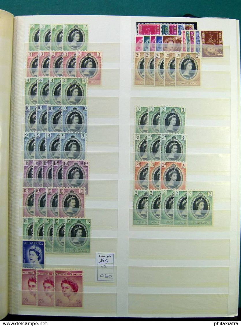 Collection Colonies anglaises 1935-81, timbres neufs */** série cpl CV 