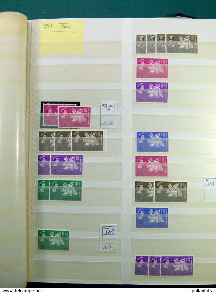 Collection Colonies anglaises 1935-81, timbres neufs */** série cpl CV 