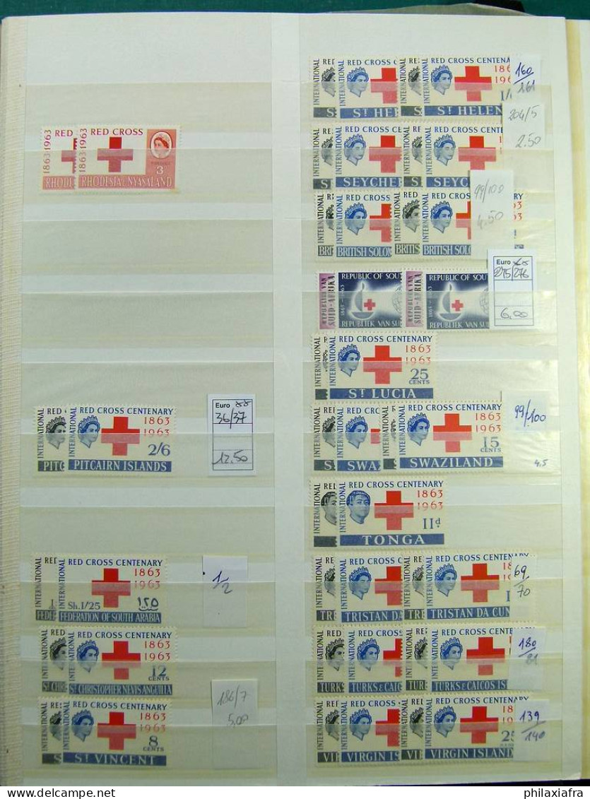 Collection Colonies anglaises 1935-81, timbres neufs */** série cpl CV 
