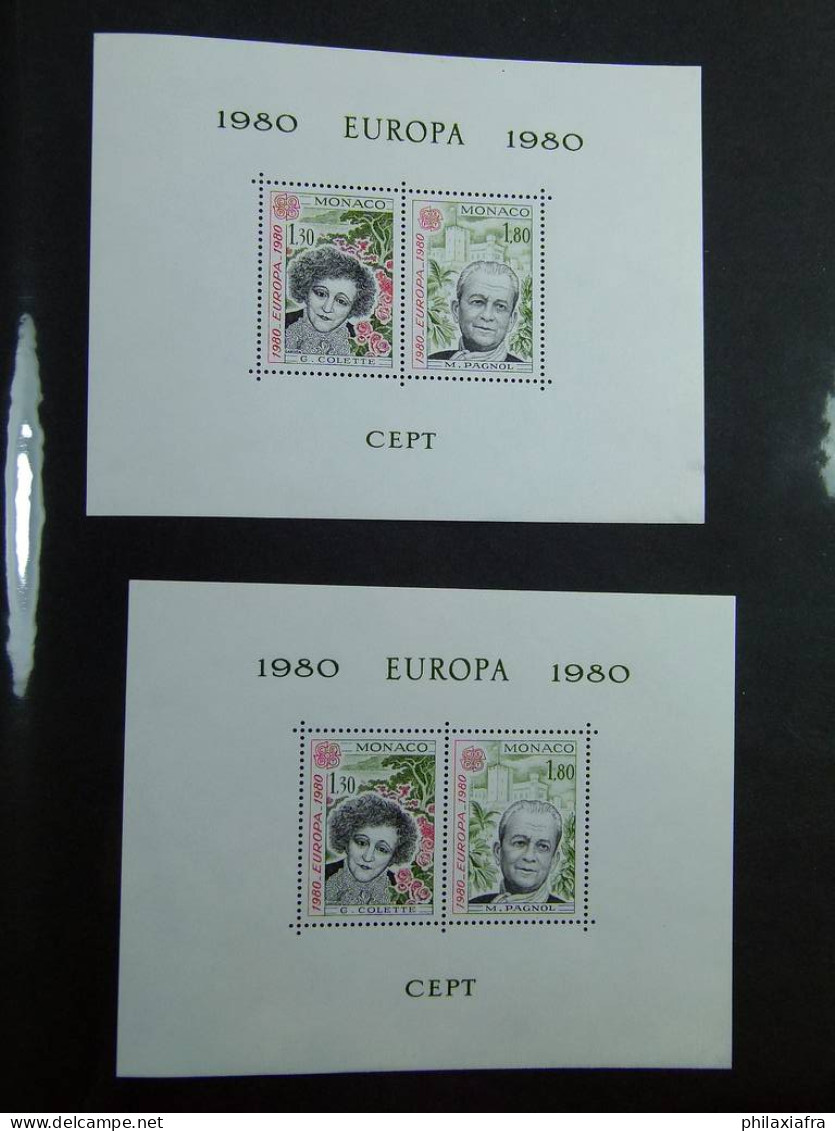 1980, Monaco, 5 BF Spéciaux, Mi. 1421-1422, Neufs **  - Collections, Lots & Series