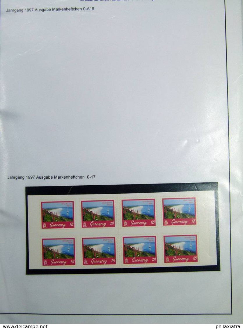 Collection Guernesey, album, carnets, BF de carnets, Paire de gouttière neufs**
