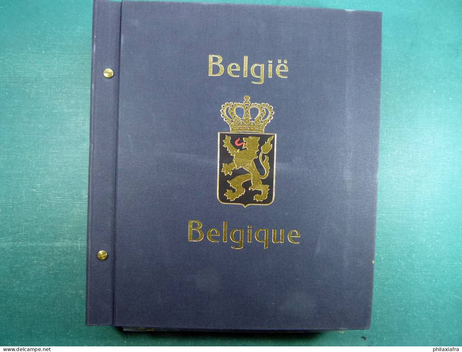 Collection Belgique Album Timbres Neufs */** Et Oblitérés Uniquement Services CV - Collections