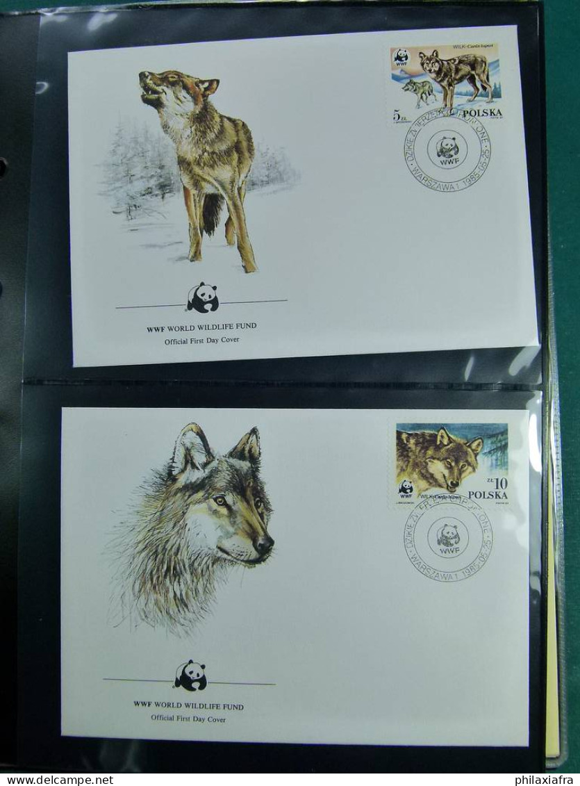 Collection Théme WWF Neufs** Timbres Enveloppes Pologne Niger Maurice - Autres & Non Classés