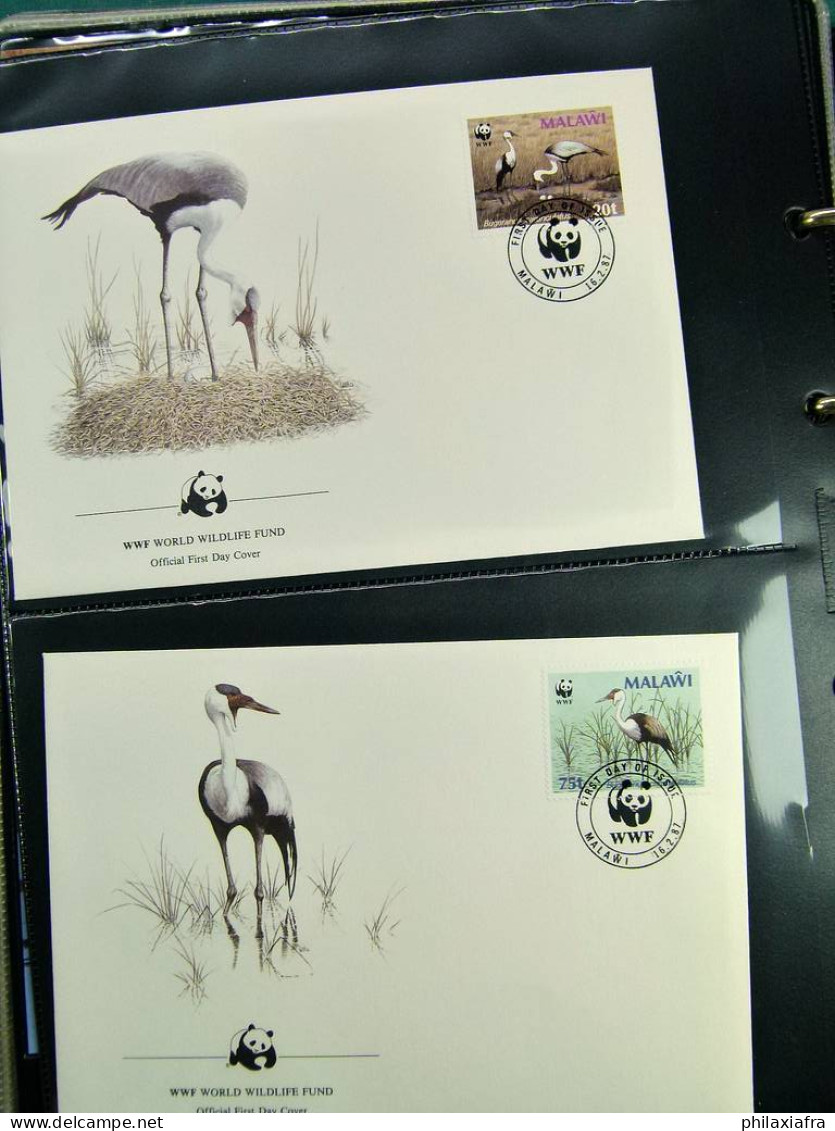 Collection théme WWF neufs** timbres enveloppes Cap Vert Mali Kongo 