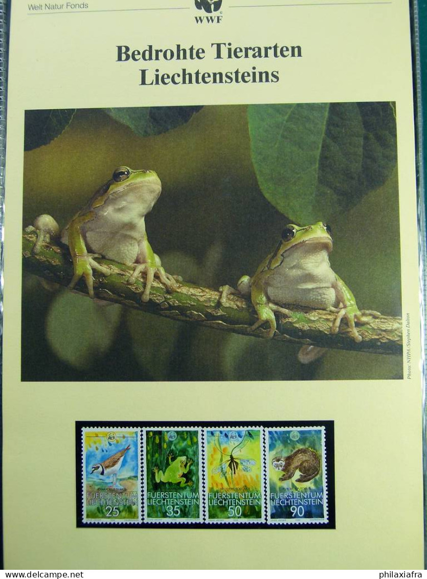 Collection WWF Timbres Neufs**et Enveloppes De Liechtenstein Kenya Tchad - Other & Unclassified