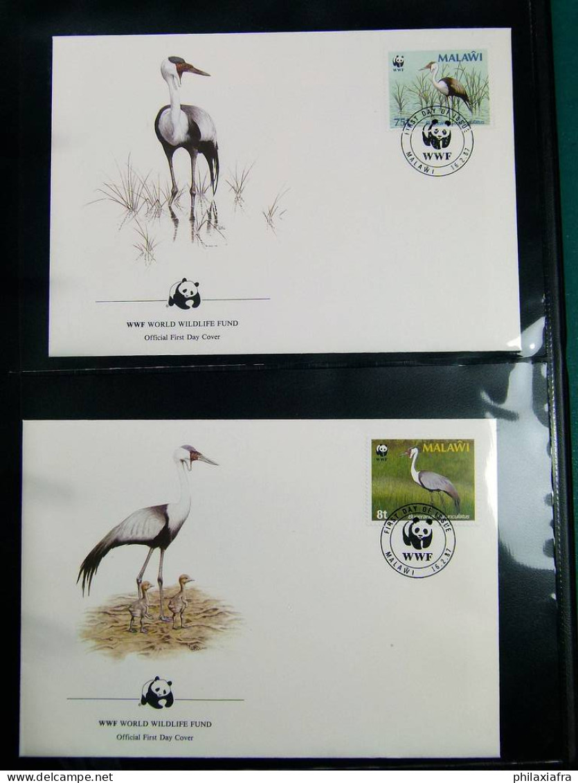 Collection WWF timbres neufs ** enveloppes de Malgache Vietnam Comores