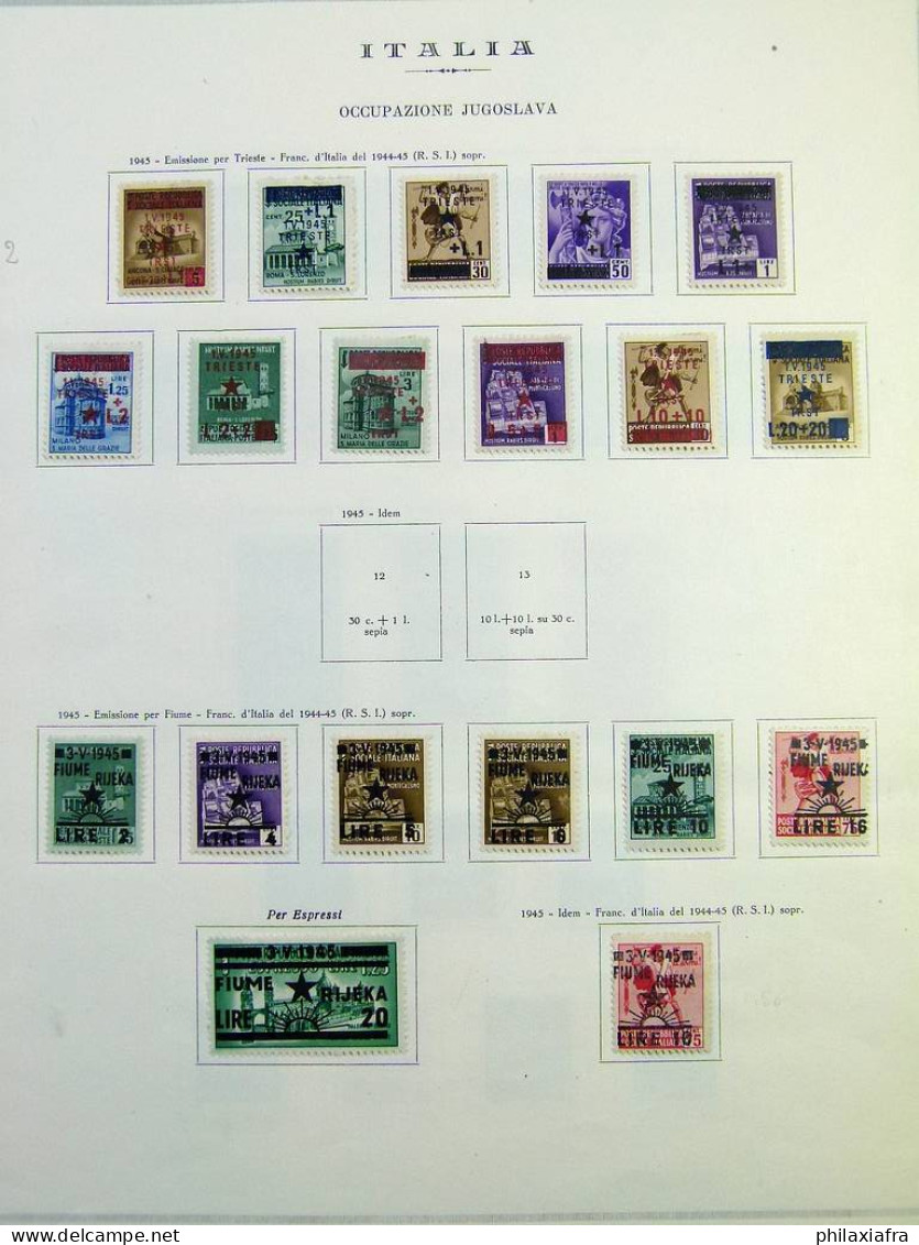 Lot Italie1941-46, Occupation Yougoslave, Slovène, Ljubljana Timbres Neufs* CV - Verzamelingen