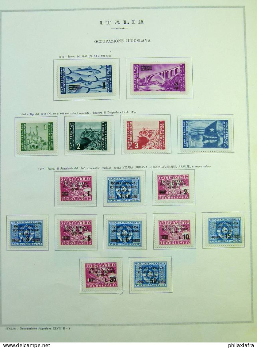 Lot Italie1941-46, Occupation Yougoslave, Slovène, Ljubljana Timbres Neufs* CV - Collections