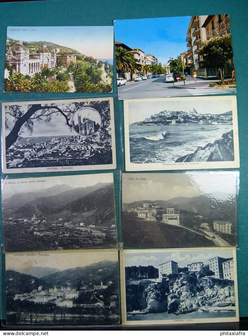 Lot Italie  45 Cartes Postales De Ligurie, Voyagé Et Pas, Du Début Du 900 - 5 - 99 Cartes