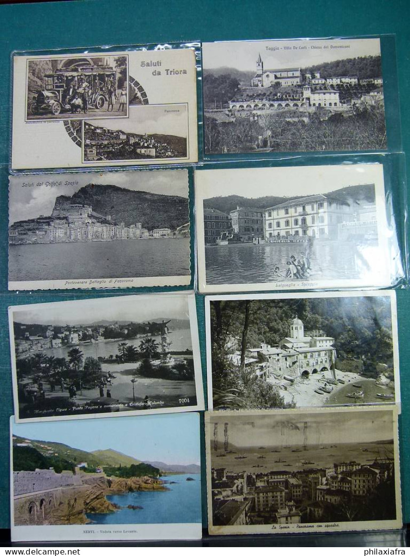 Lot Italie  45 Cartes Postales De Ligurie, Voyagé Et Pas, Du Début Du 900 - 5 - 99 Postcards