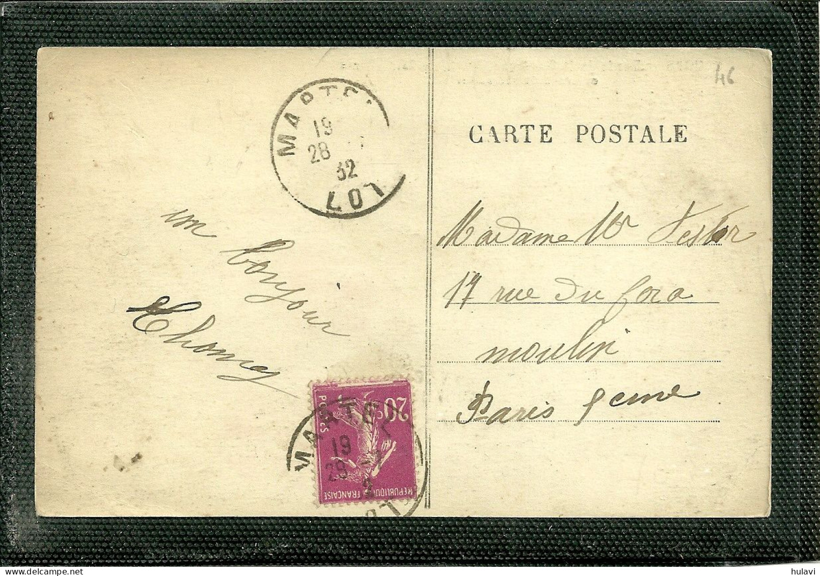 46  GLUGES - BORDS DE LA DORDOGNE, ROUTE DE SAINT DENIS ..... (ref 23709) - Other & Unclassified