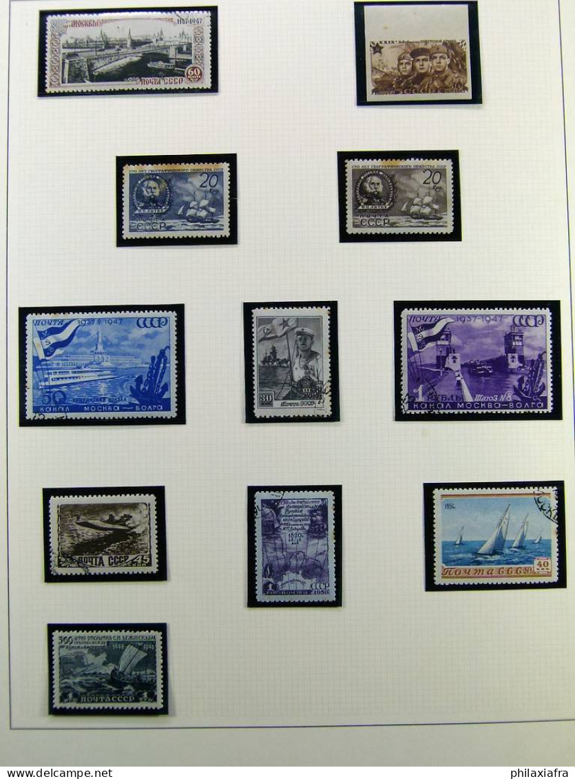 Collection Thème Navires Album Timbres Neufs*/** Oblitéré De L'Union Soviétique - Ships