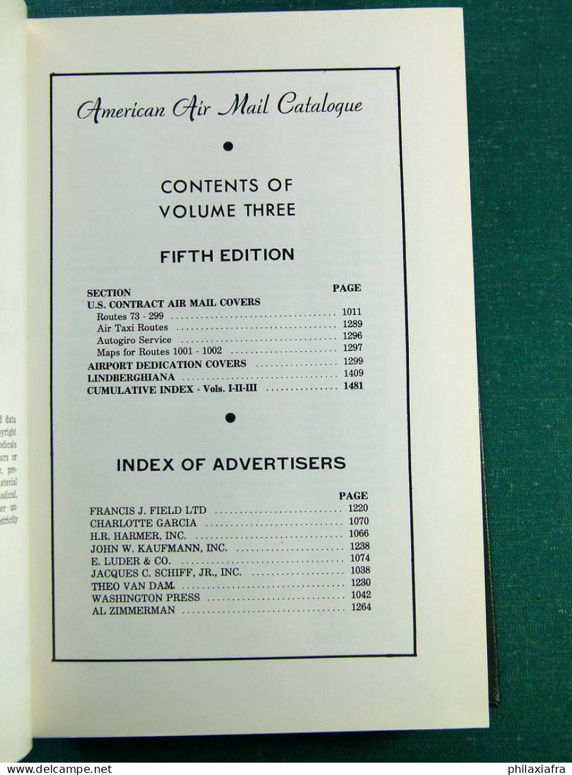 3 catalogues d'aérogrammes et de poste aérienne