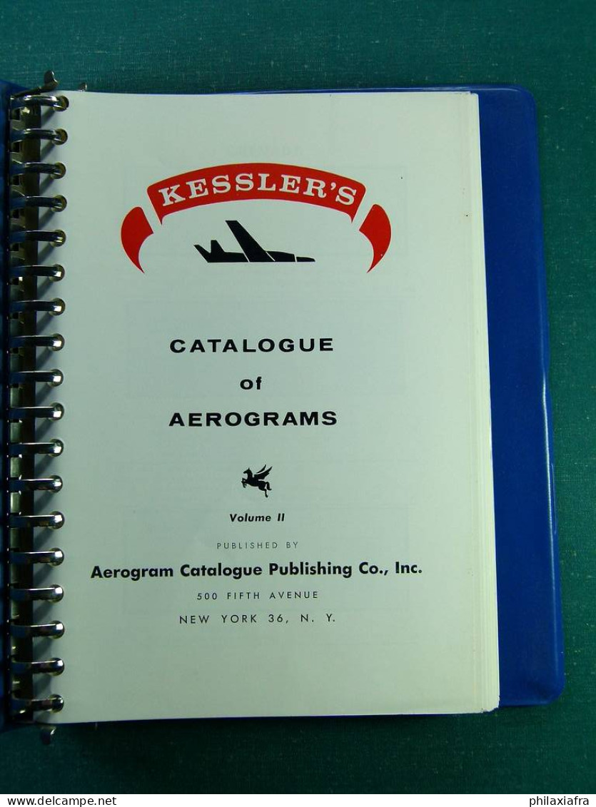 3 catalogues d'aérogrammes et de poste aérienne