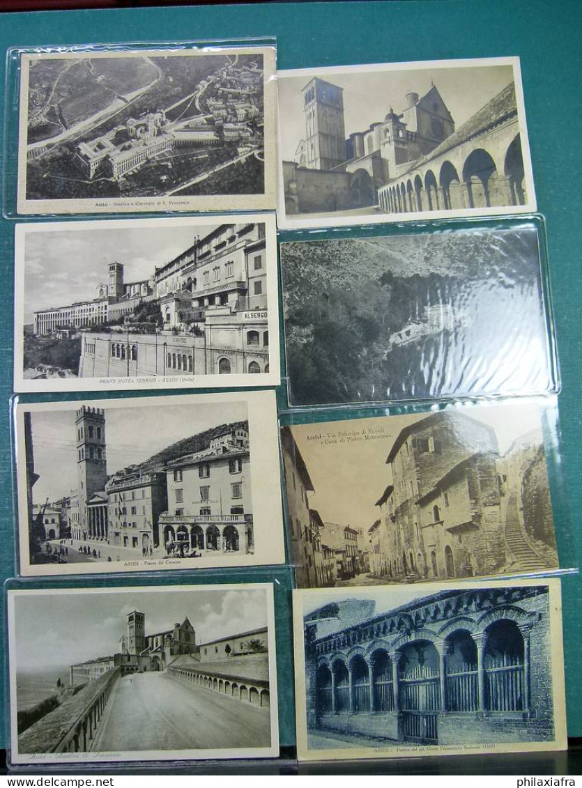 Lot, Italie 100 Cartes Postales Voyagé Et Pas Voyagé De Début Des Années 900 - Collections