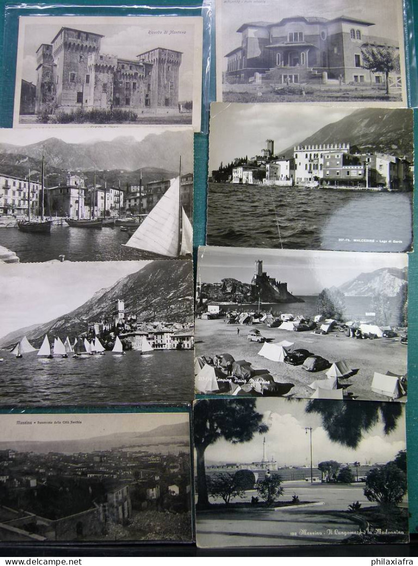 Lot Italie 100 cartes postales, voyagè et non voyagè, du début des 900