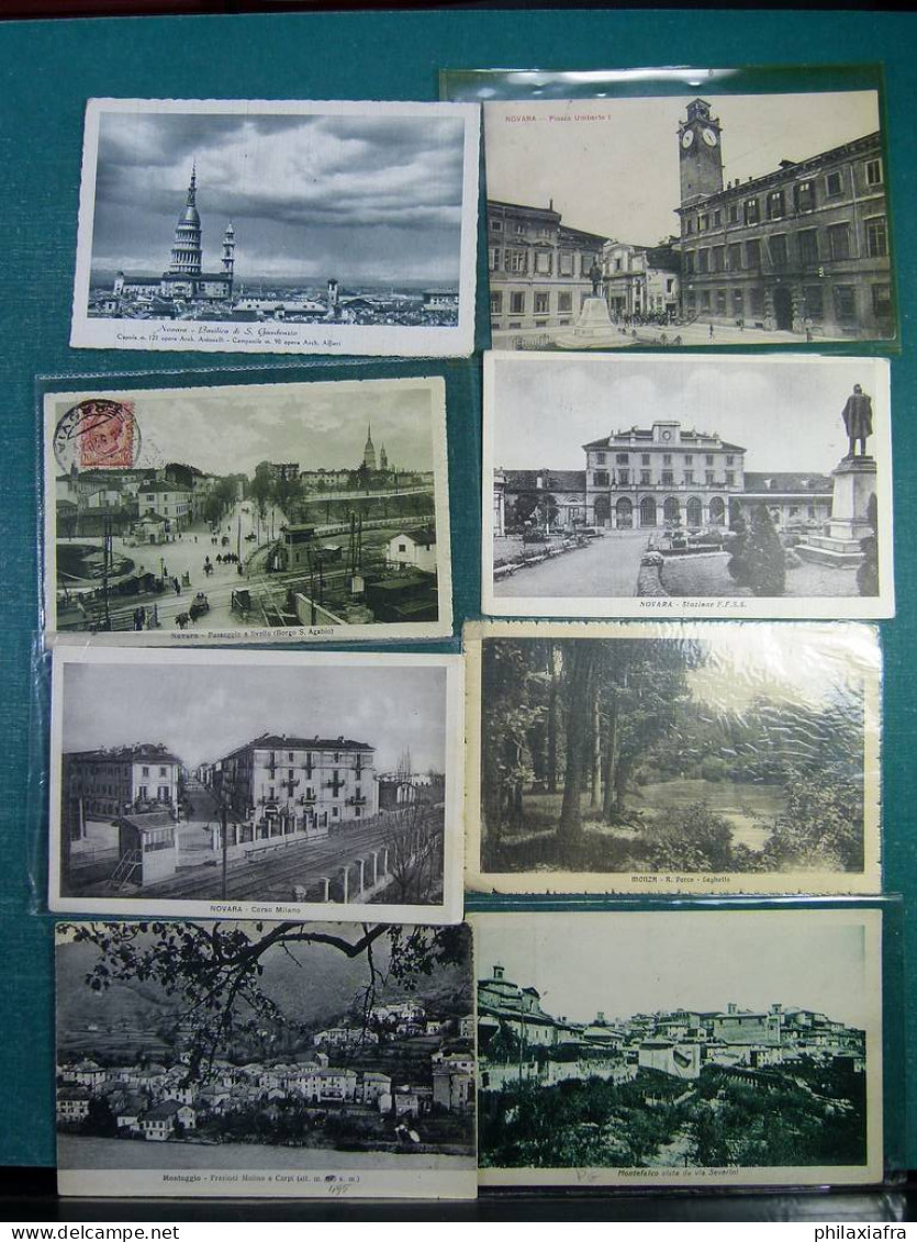 Lot Italie 100 cartes postales, voyagè et non voyagè, du début des 900