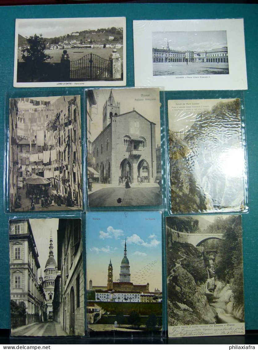 Lot Italie 100 cartes postales, voyagè et non voyagè, du début des 900