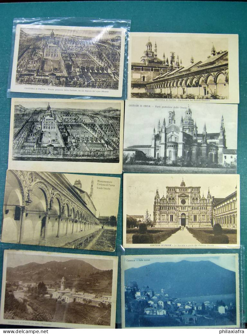 Lot Italie 100 Cartes Postales Voyagé Et Pas Voyagé Du Début Des 900 - Verzamelingen