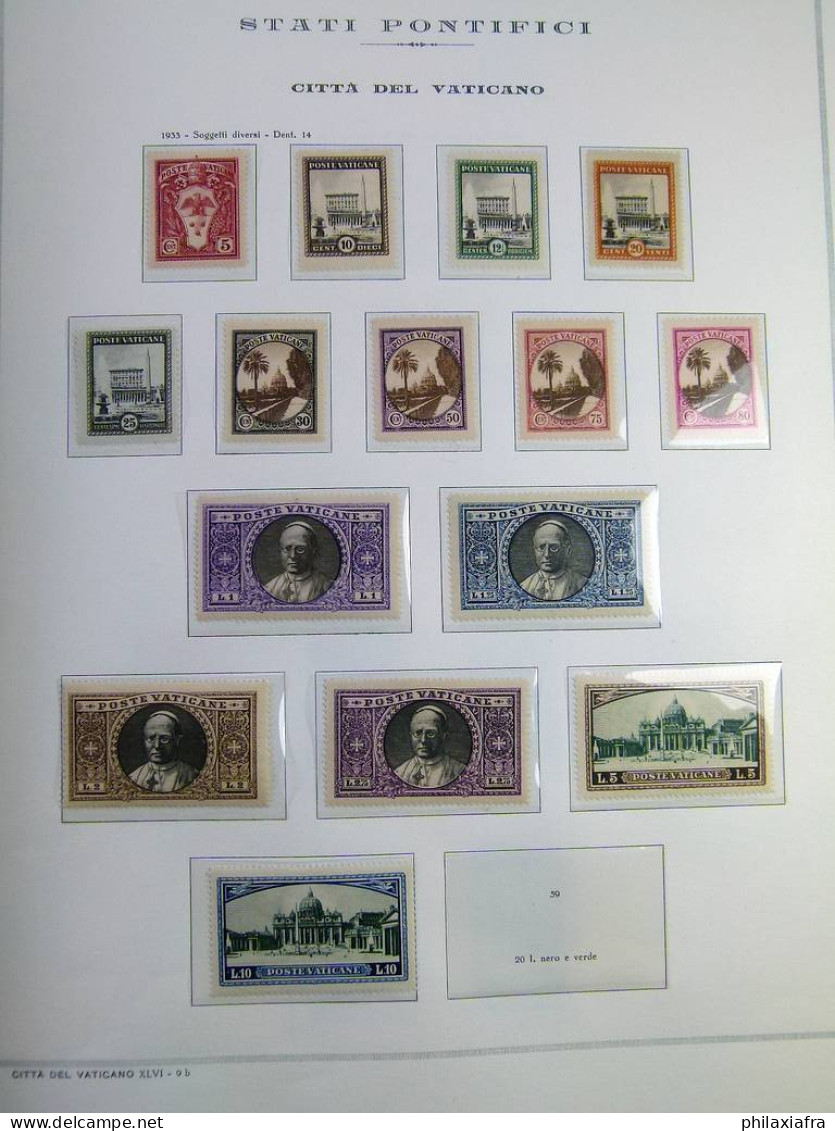 Collection Vatican, Album, De 1931 à 1963, Timbres, Neufs **  Aussi Séries Cpl - Collections