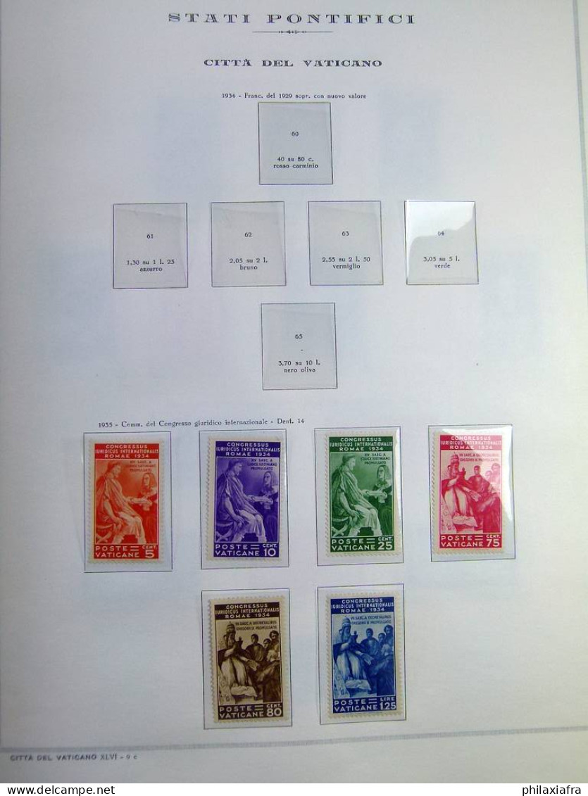 Collection Vatican, Album, De 1931 à 1963, Timbres, Neufs **  Aussi Séries Cpl - Collections