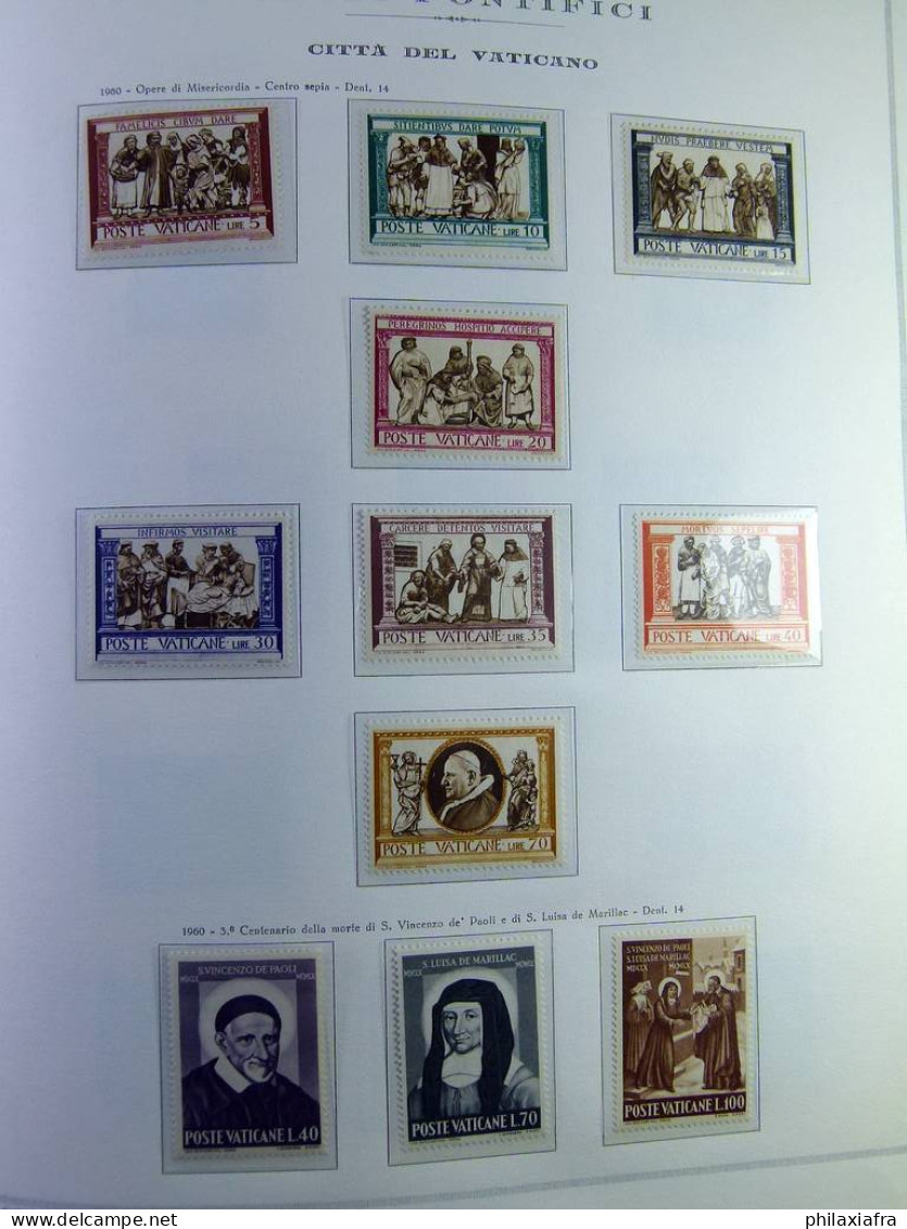 Collection Vatican, album, de 1931 à 1963, timbres, neufs **  aussi séries cpl