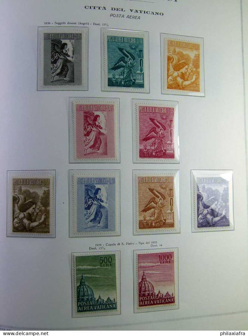 Collection Vatican, album, de 1931 à 1963, timbres, neufs **  aussi séries cpl