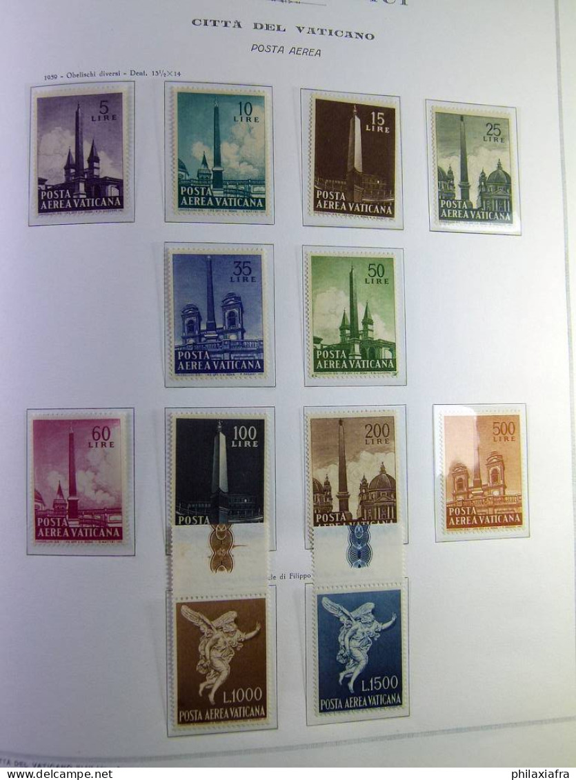 Collection Vatican, album, de 1931 à 1963, timbres, neufs **  aussi séries cpl