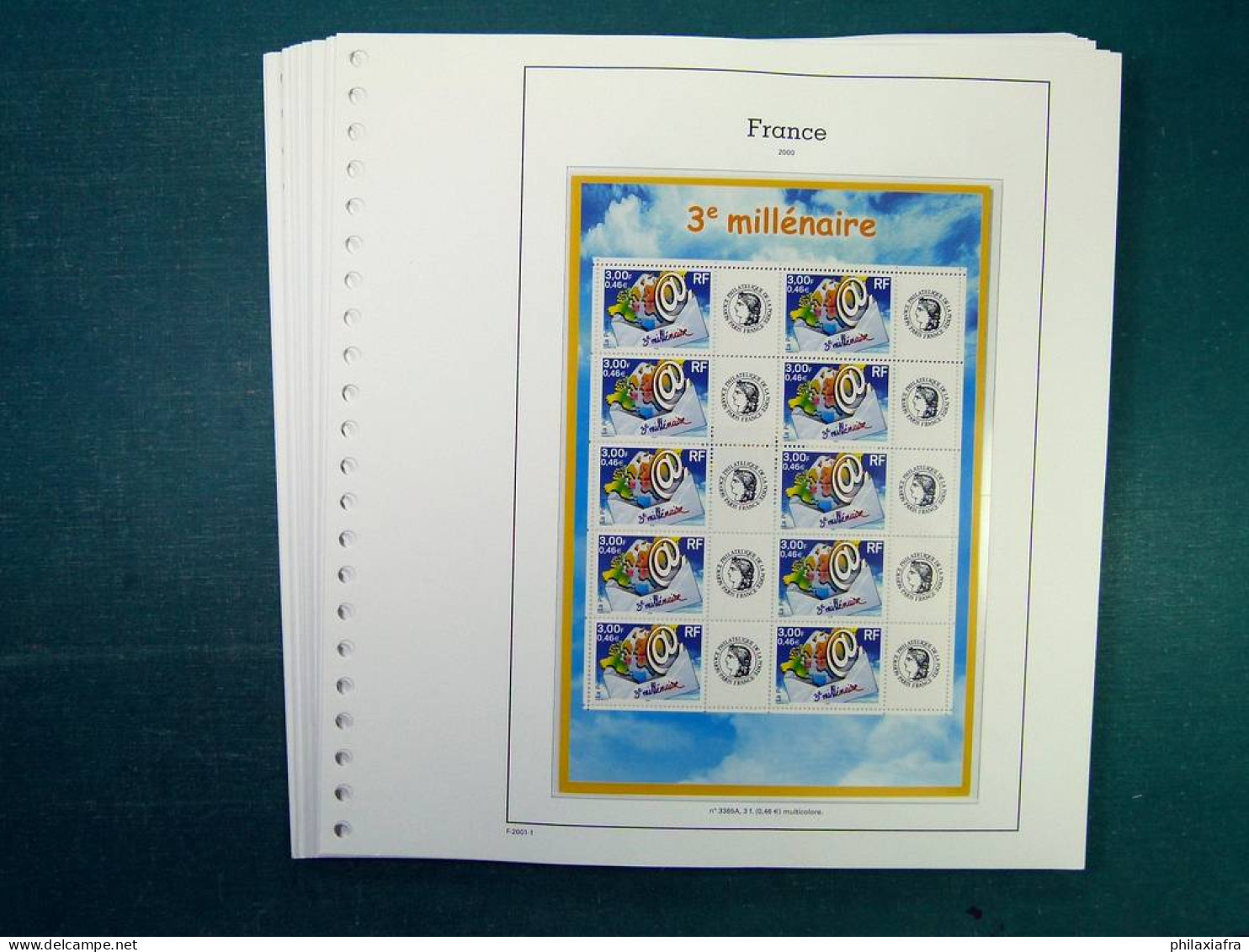 Lot France 2000-2004 Timbres Avec Vignettes Personnalisées Et Minifeuilles** - Collections