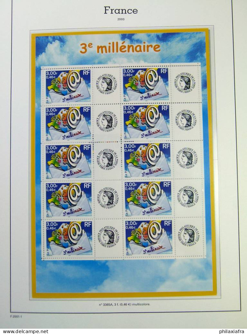 Lot France 2000-2004 Timbres Avec Vignettes Personnalisées Et Minifeuilles** - Collections