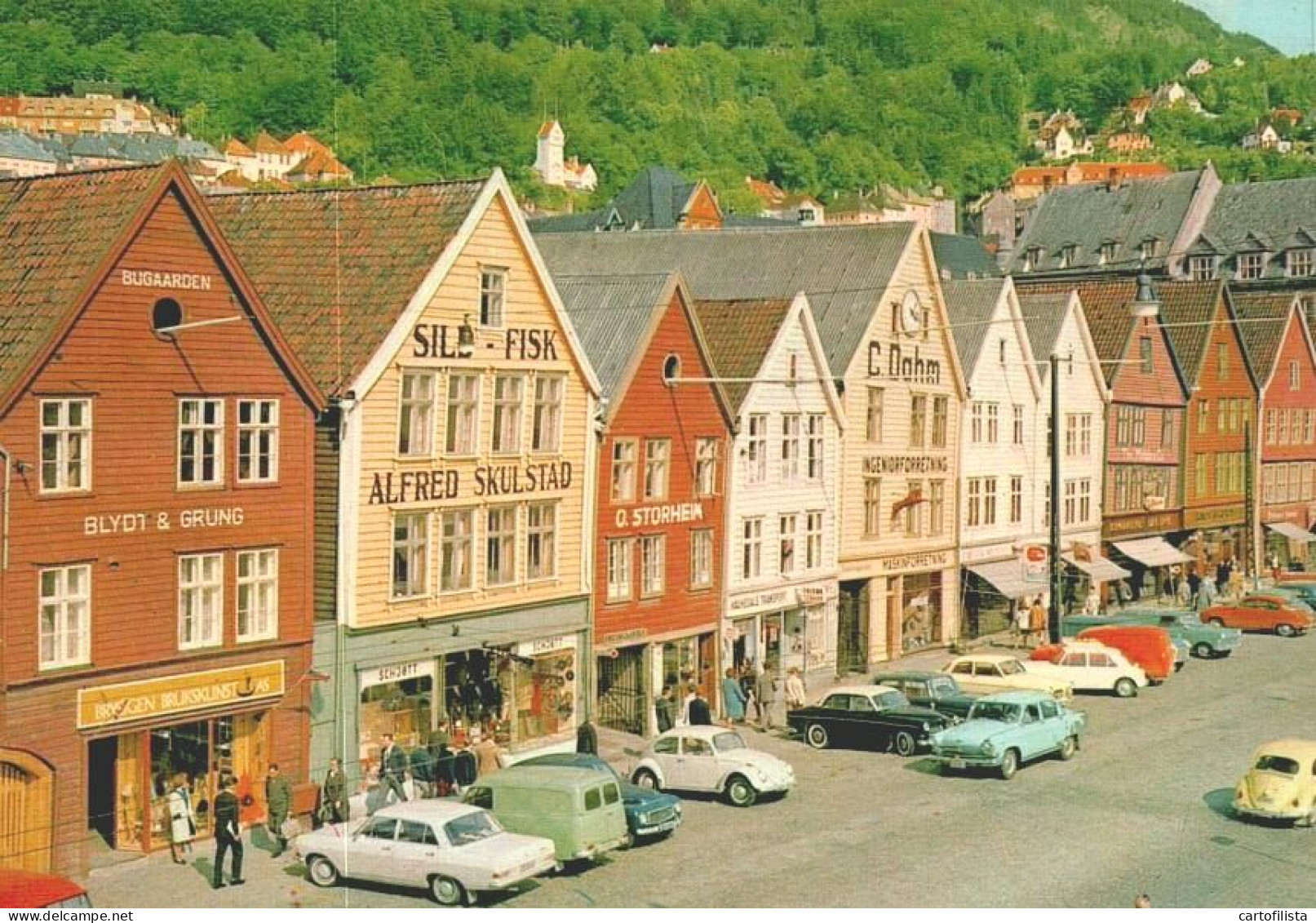 BERGEN, Norway - BRYGGEN   ( 2 Scans ) - Norwegen