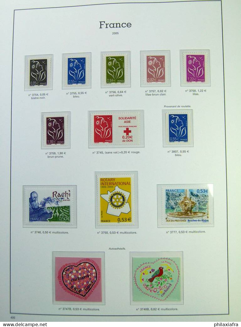 Collection France, Sur Pages D'album, De 2005 à 2007, Timbres Neufs ** Livret BF - Collections